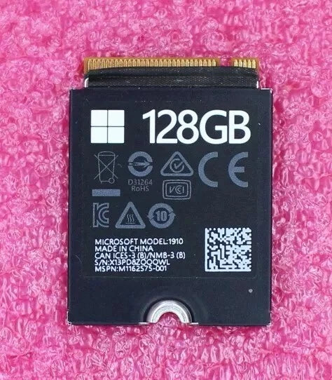 Replacement Microsoft Surface Pro 8 1983 128GB SSD Replacement HD Storage