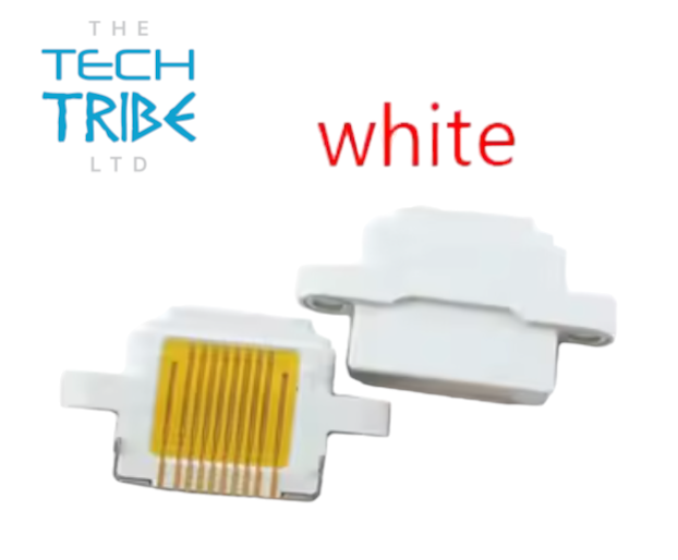 The Tech Tribe LTD white charging port dock connector replacement part for Apple iPad 7th 8th and 9th generation