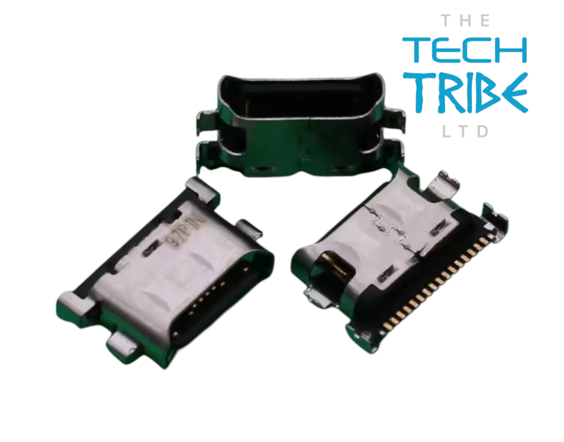 The Tech Tribe LTD replacement USB-C DC charging port connector for Huawei Matebook and MagicBook laptops.
