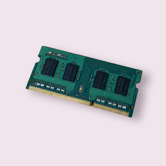 2GB DDR3 Laptop RAM PC3 10600S Mixed generic brands samsung crucial others - Used Part