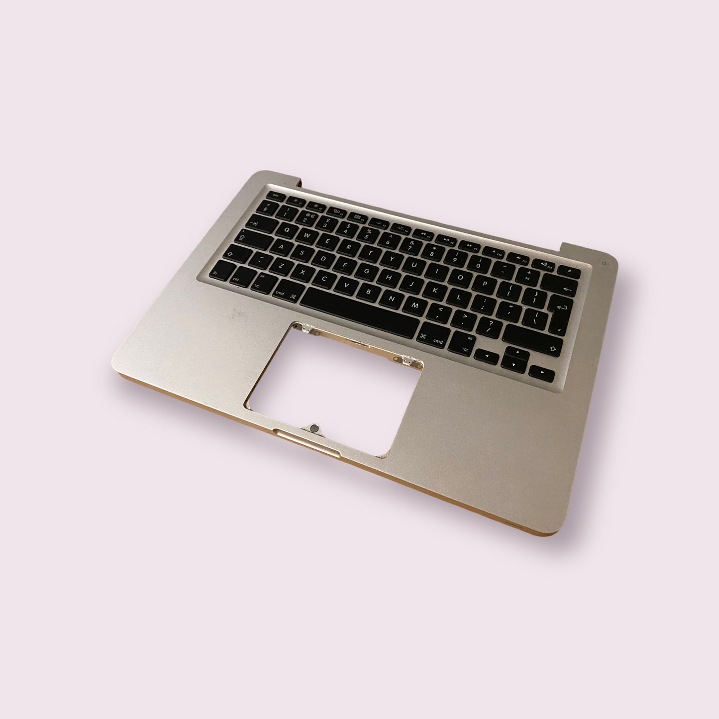 MacBook Pro 13" 2011 2012 A1278 Palmrest Keyboard Assembly Palm rest - Silver - Genuine Pull Part