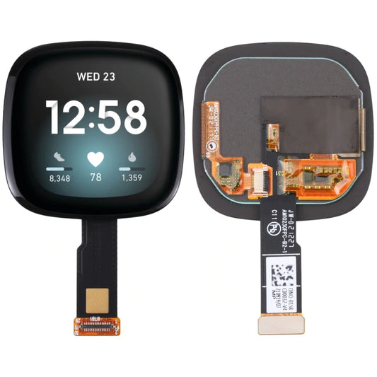 Original FitBit Versa 3 Full LCD touch screen display assembly replacement