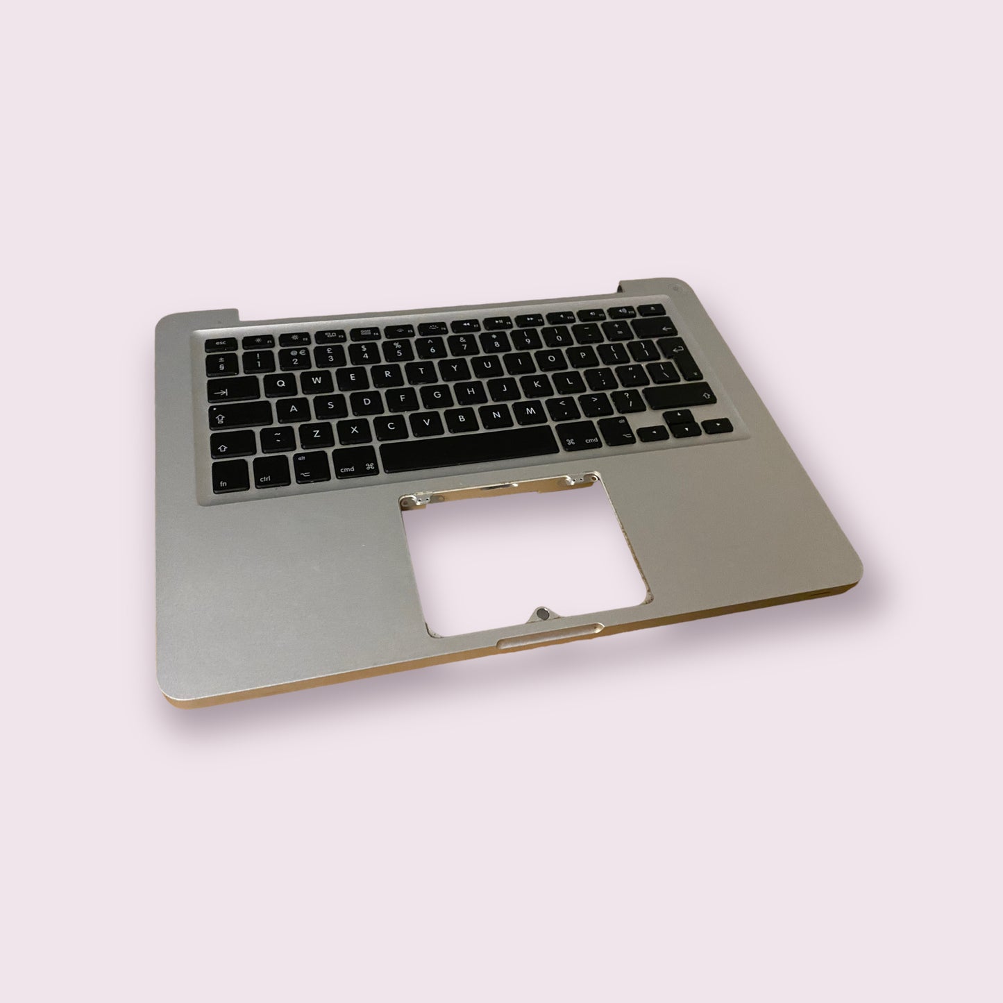 MacBook Pro 13" 2011 2012 A1278 Palmrest Keyboard Assembly Palm rest - Silver - Genuine Pull Part