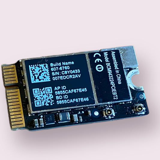 Macbook Air 11" A1370 Late 2010 WiFi Card 607-6760 - Genuine Pull Part