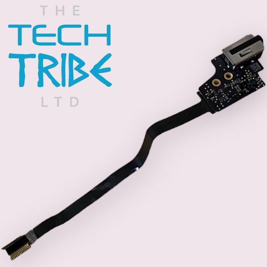 MacBook 12” A1534 2015 2016 2017 headphone audio board with flex - Black - Genuine Pull Part