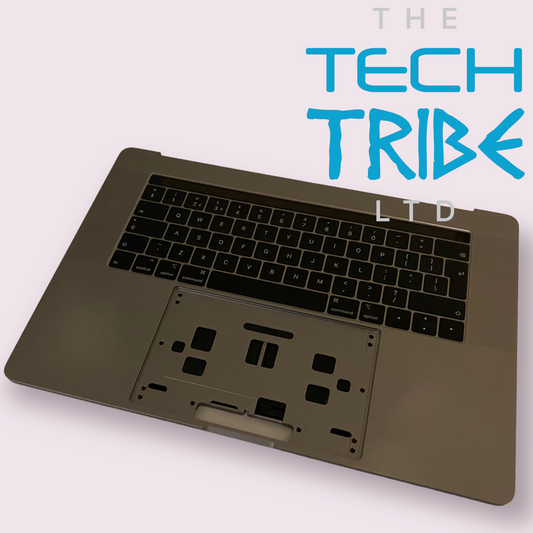 Palmrest UK keyboard for Apple MacBook Pro A1990 15" 2018 Space Grey - Genuine Pull Part