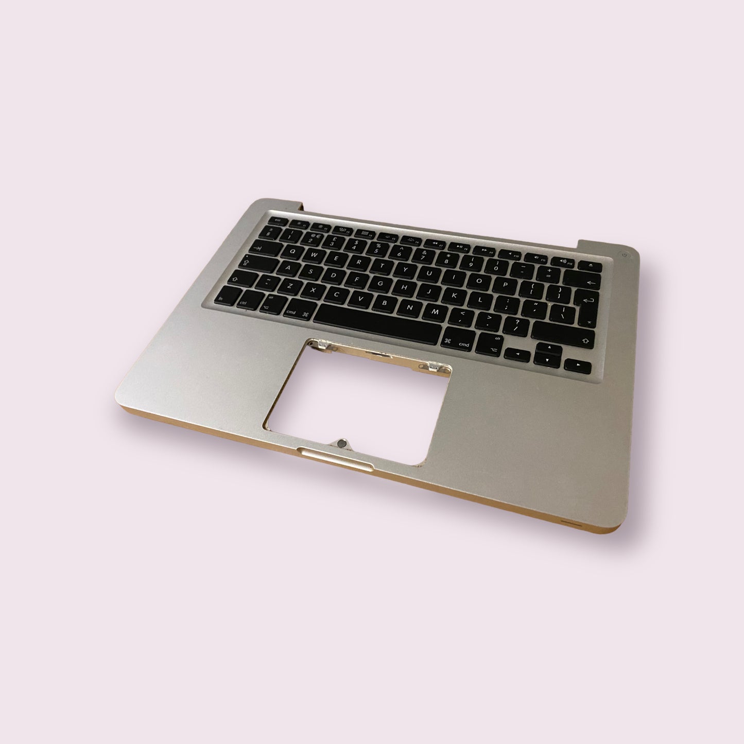 MacBook Pro 13" 2011 2012 A1278 Palmrest Keyboard Assembly Palm rest - Silver - Genuine Pull Part