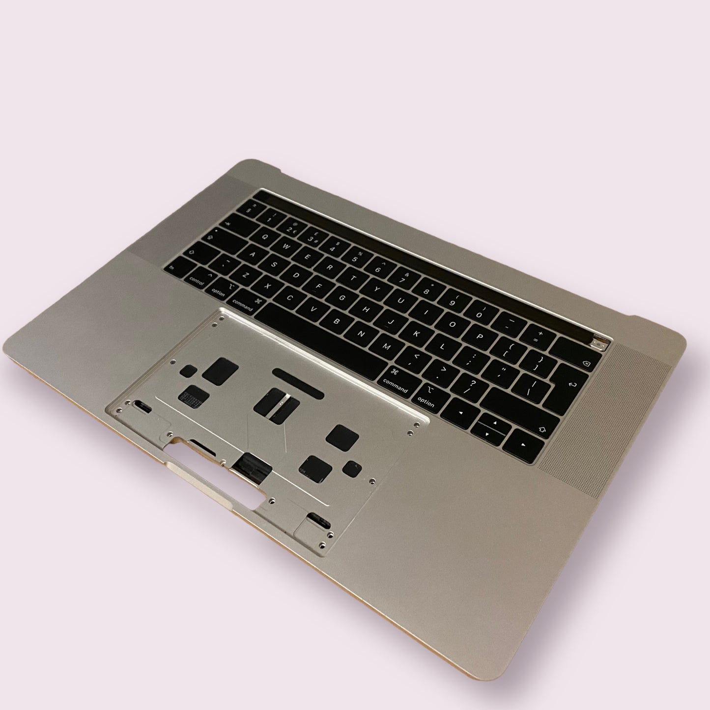 Palmrest UK keyboard for Apple MacBook Pro A1990 15" 2018 2019 - Silver - Genuine Pull Part